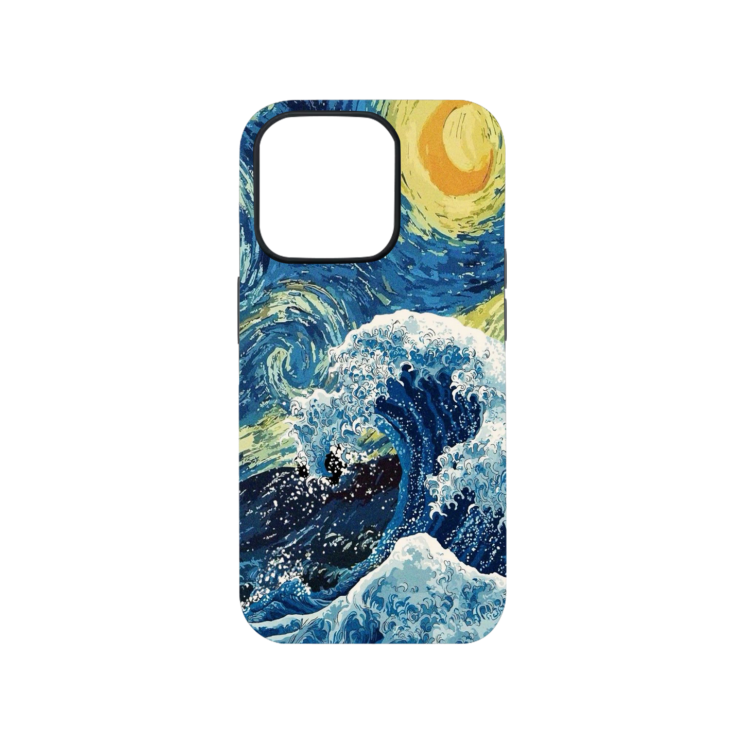 Van Gogh X The Great Waves Phone Case.