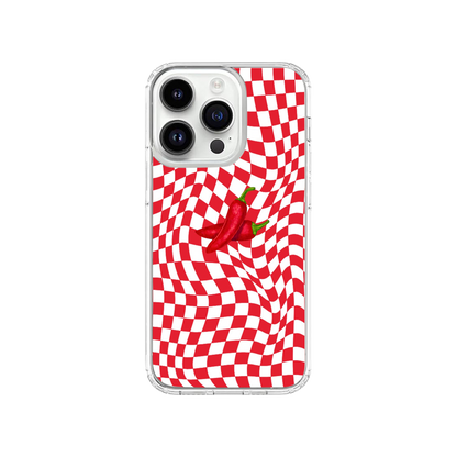 Y2k Chilly Checkered Phone Case.