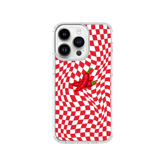Y2k Chilly Checkered Phone Case.