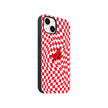 Y2k Chilly Checkered Phone Case.