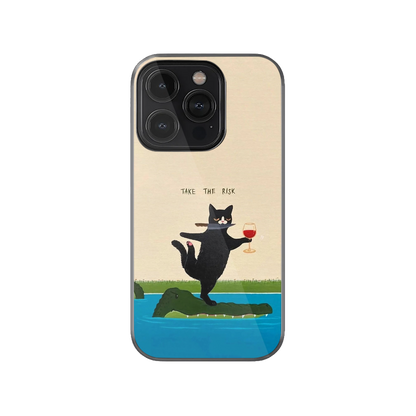 Gator Cat Phone Case.