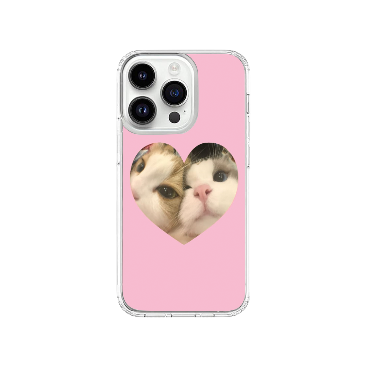 Twin Soul Kitties Phone Case.
