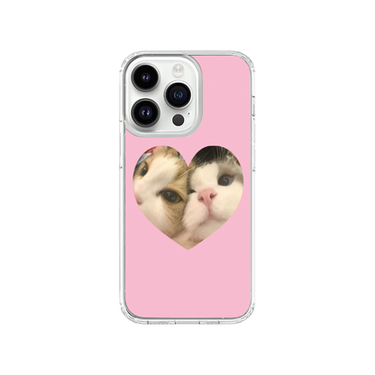 Twin Soul Kitties Phone Case.