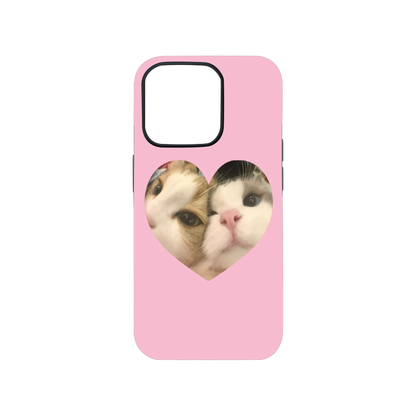 Twin Soul Kitties Phone Case.