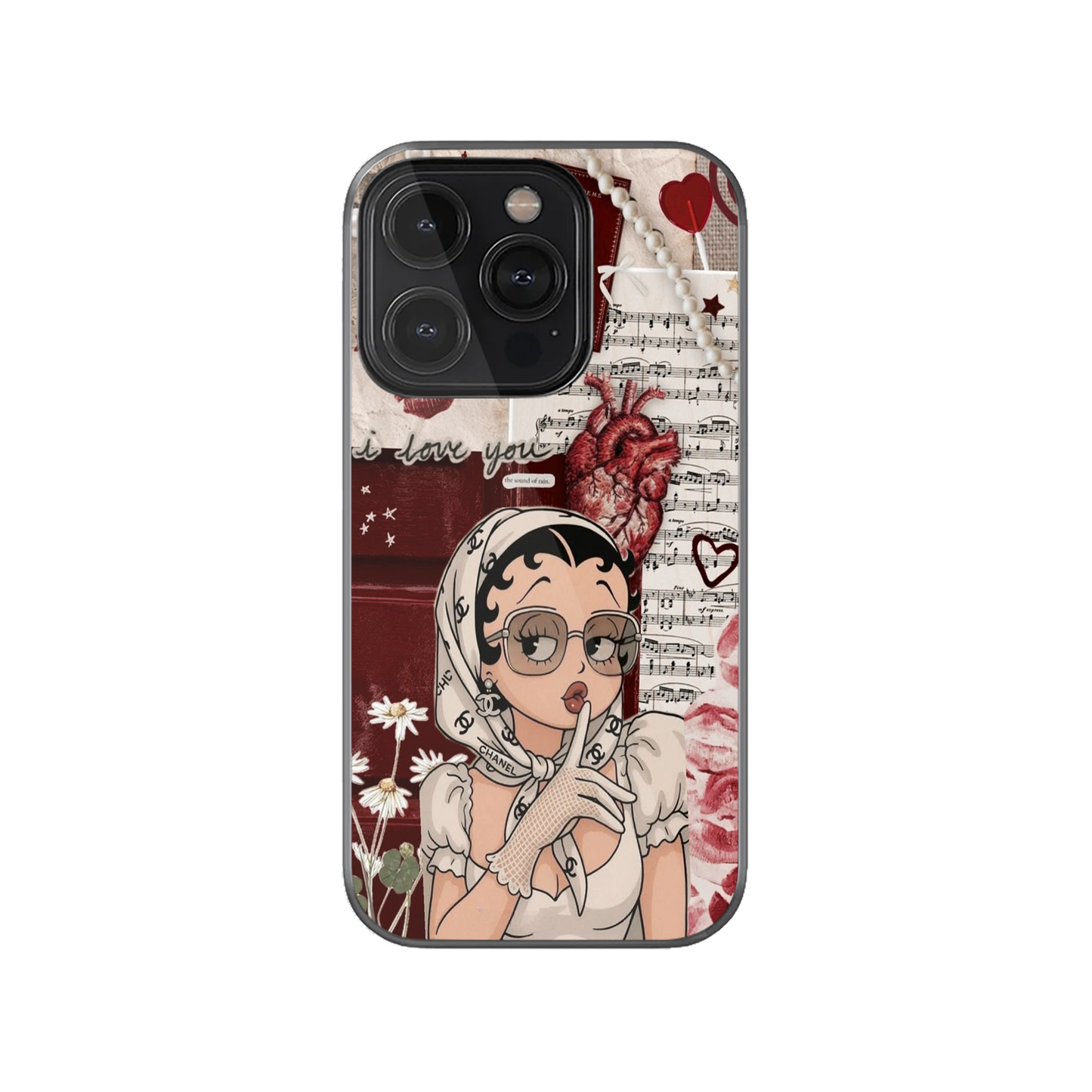 Lana's Retro Heartthrob Phone Case.