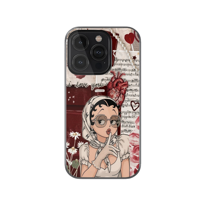 Lana's Retro Heartthrob Phone Case.