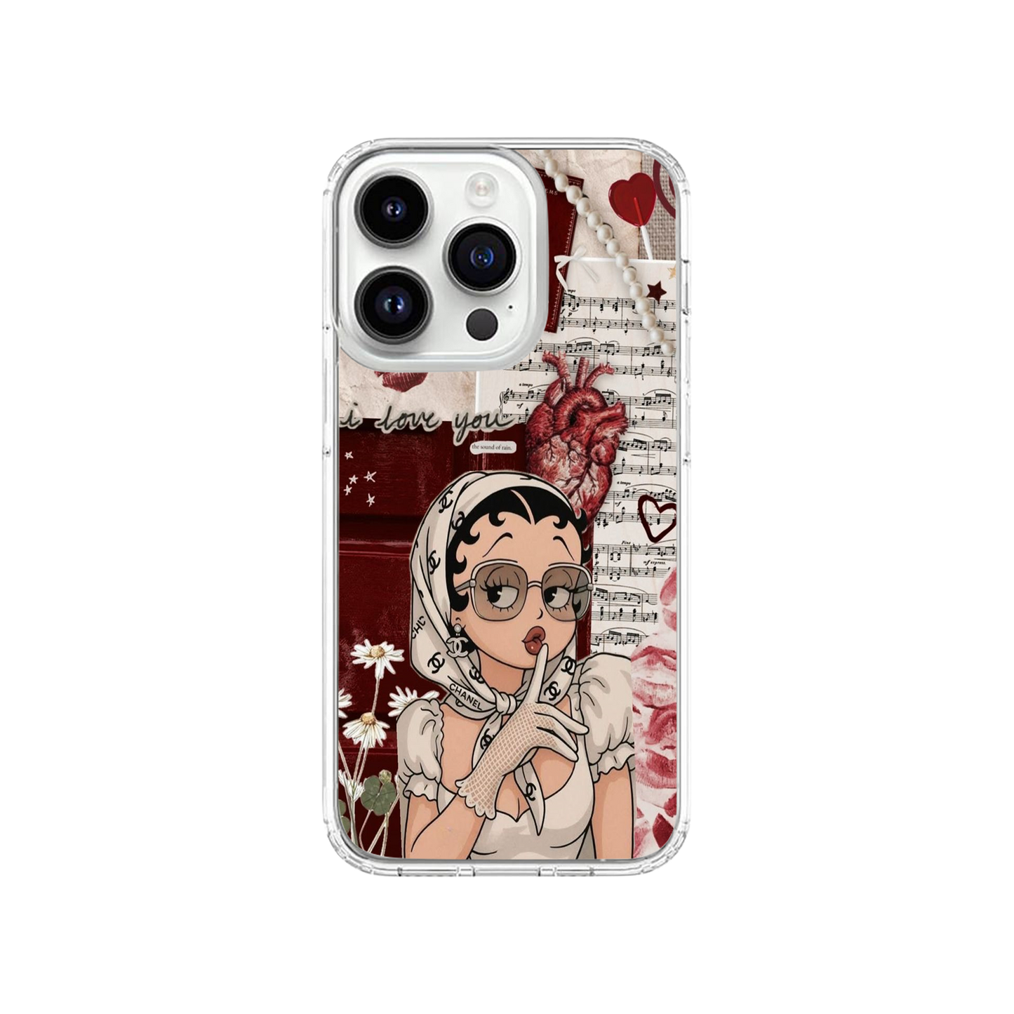 Lana's Retro Heartthrob Phone Case.