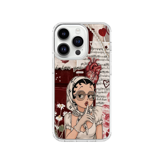 Lana's Retro Heartthrob Phone Case.