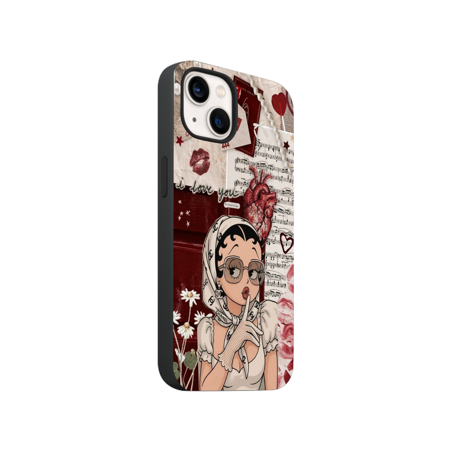 Lana's Retro Heartthrob Phone Case.