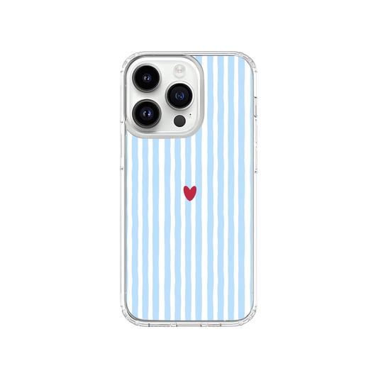 Pinstripe Love Phone Case.