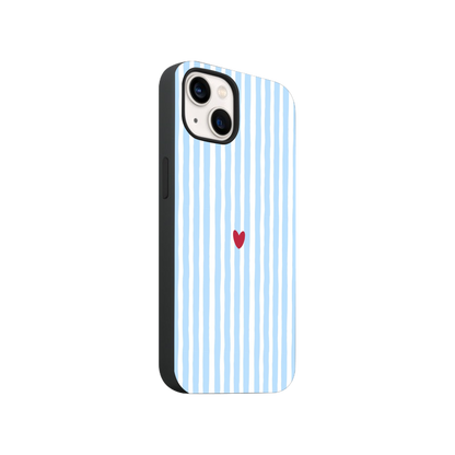 Pinstripe Love Phone Case.