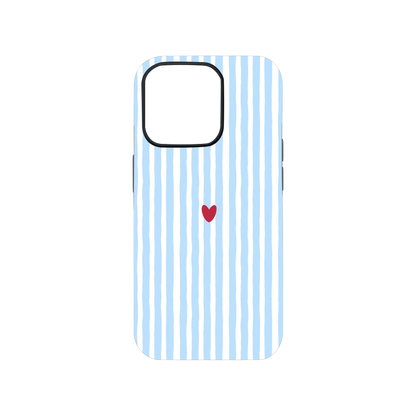 Pinstripe Love Phone Case.