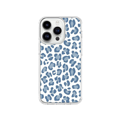 Blue leopard Phone Case.