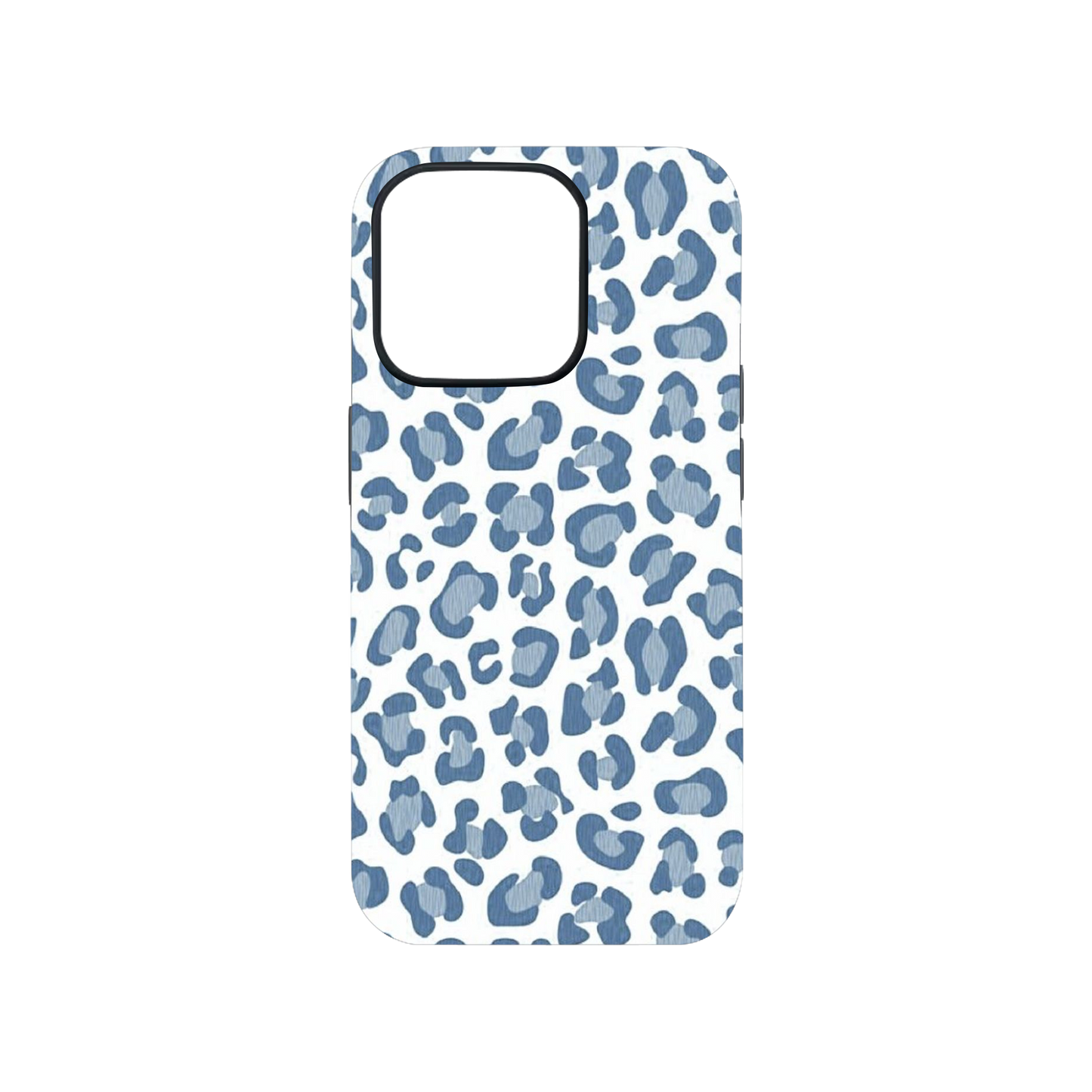 Blue leopard Phone Case.
