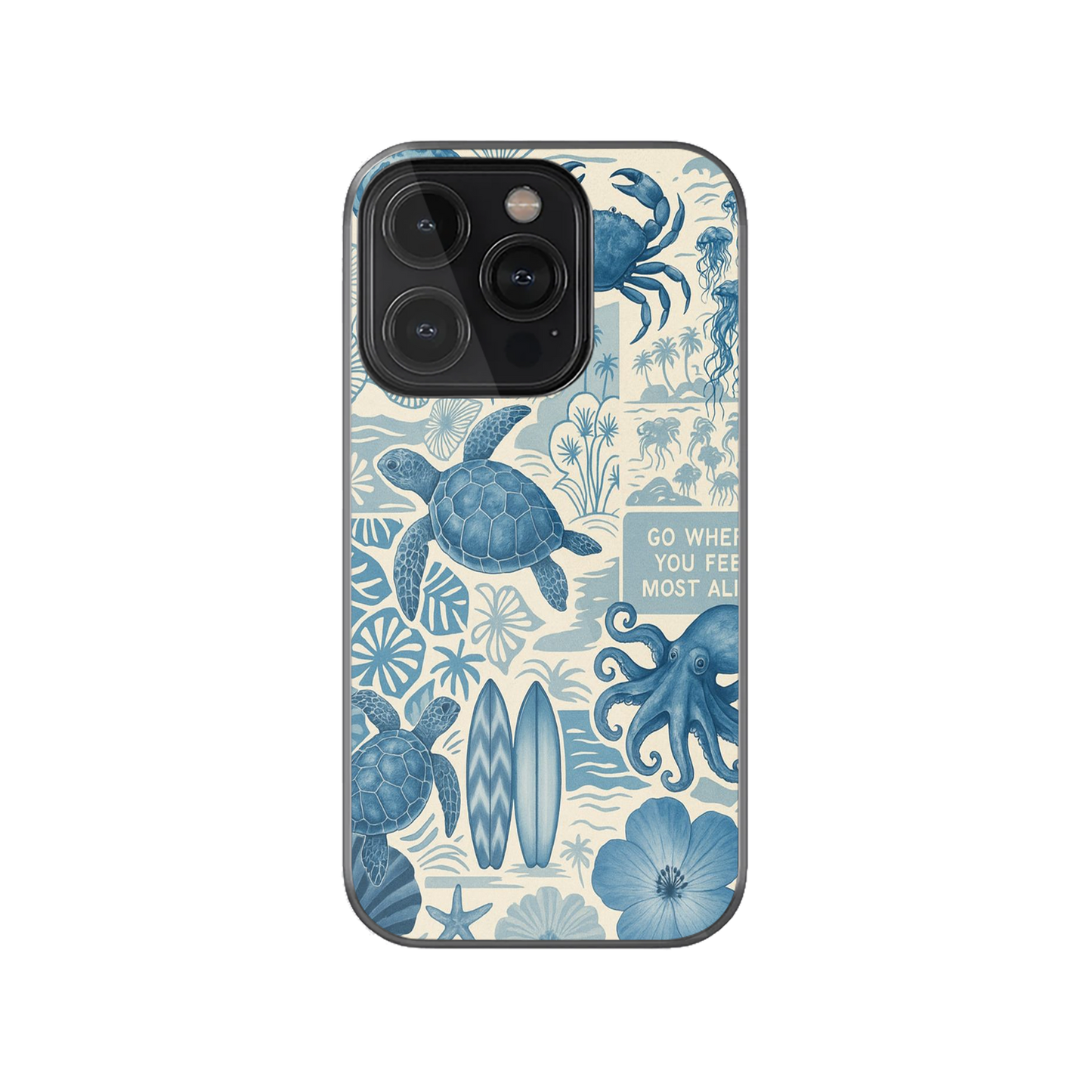 Oceanic Wanderer Phone Case.