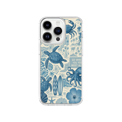 Oceanic Wanderer Phone Case.