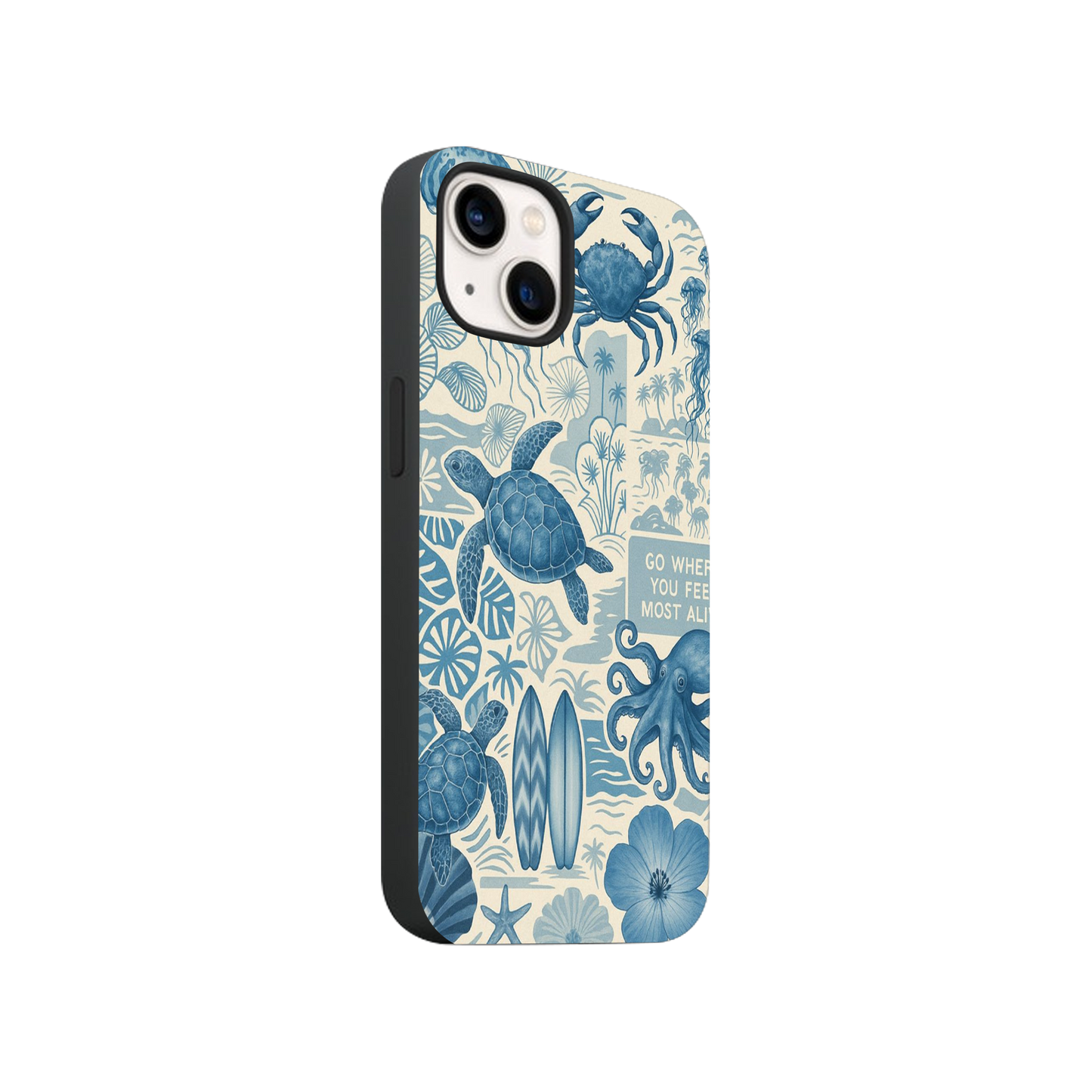 Oceanic Wanderer Phone Case.