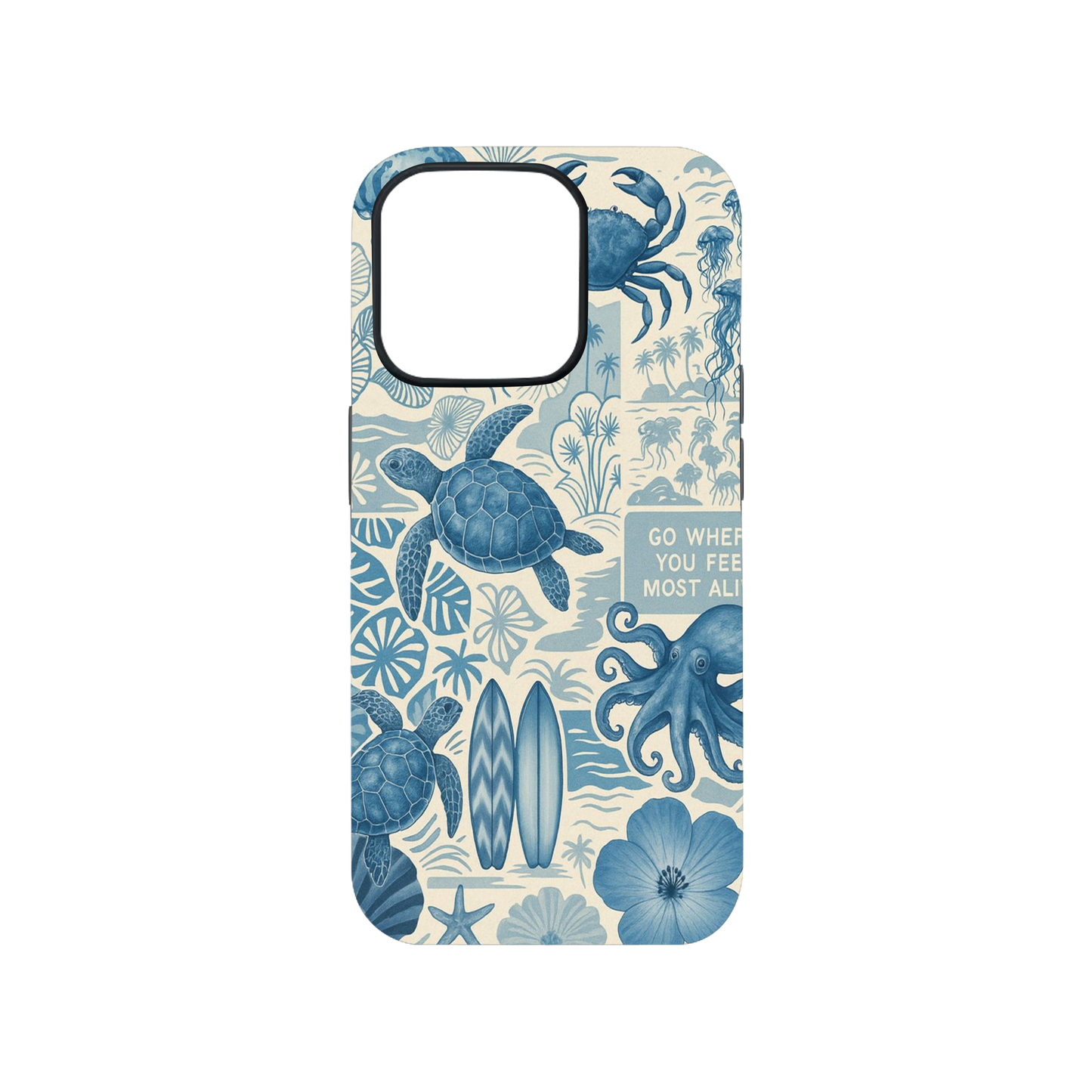 Oceanic Wanderer Phone Case.