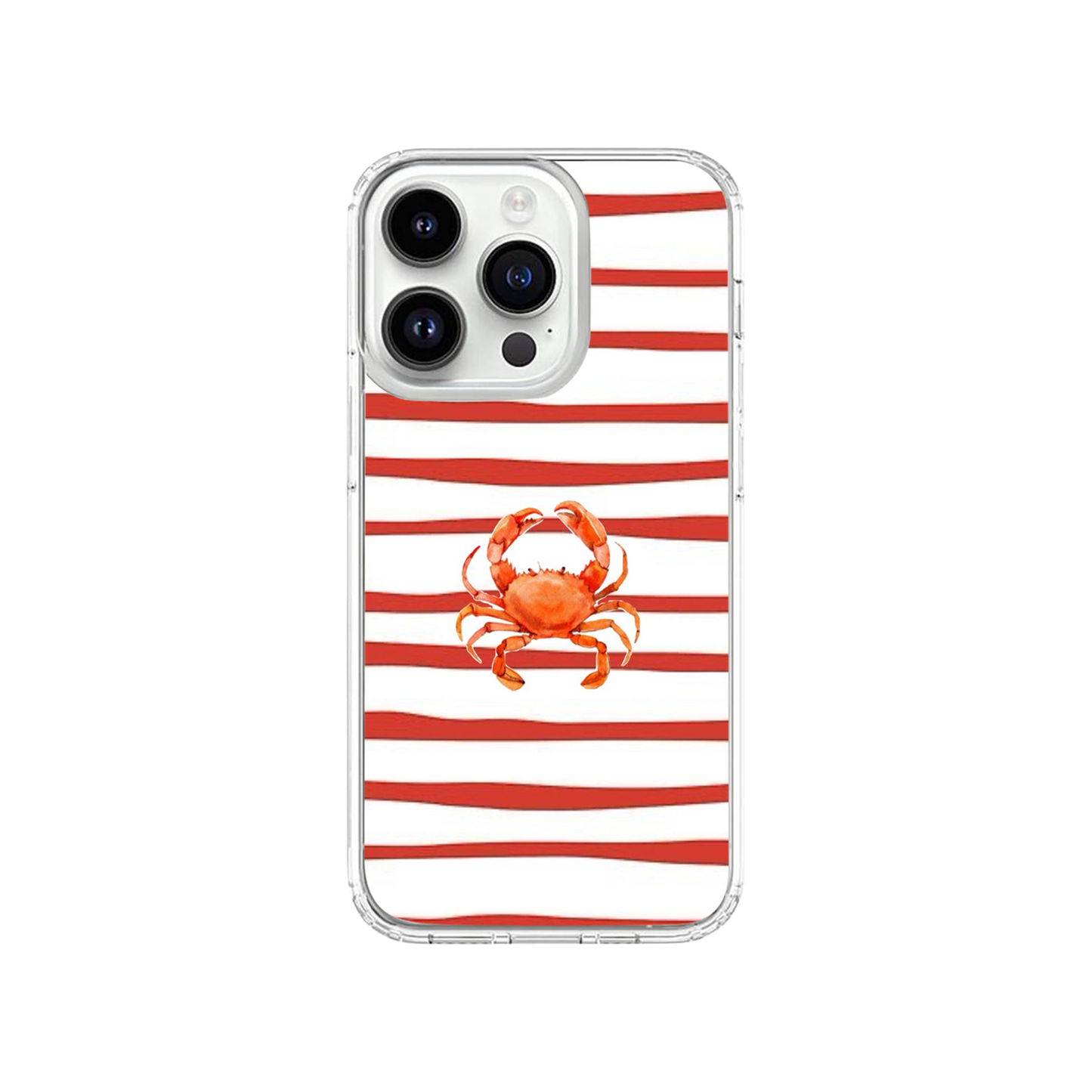 Crabby Stripes Phone Case | Two.