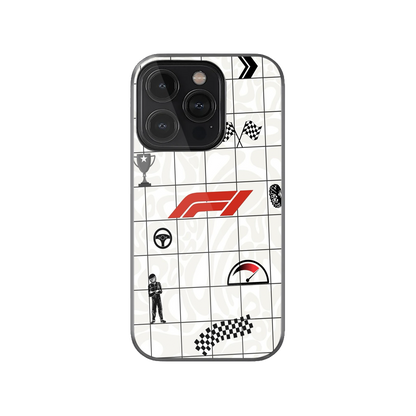 F1 Icon Grid Phone Case.