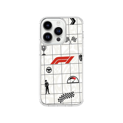 F1 Icon Grid Phone Case.