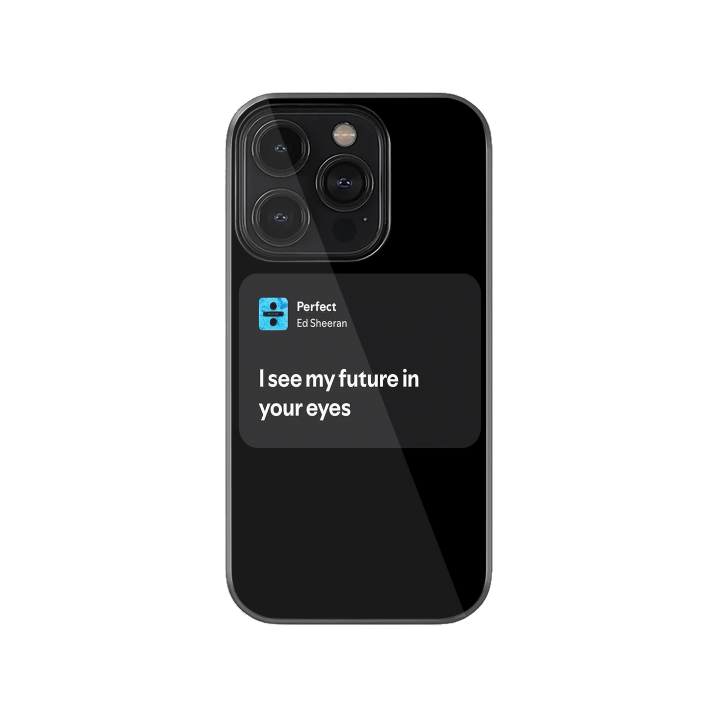 "Perfect" Spotify Lyrics Phone Case.