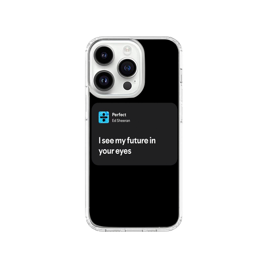 "Perfect" Spotify Lyrics Phone Case.