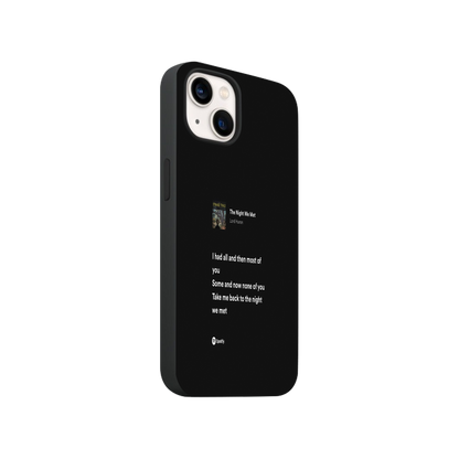 The Night We Met Spotify Lyrics Phone Case