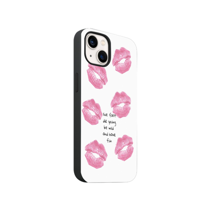 Wild & Young Kisses Phone Case.