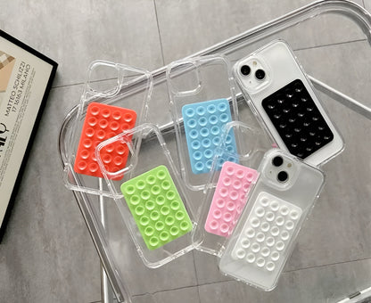 Combo Offer🔥: Transparent Case + Double-Sided Suction Sticker.